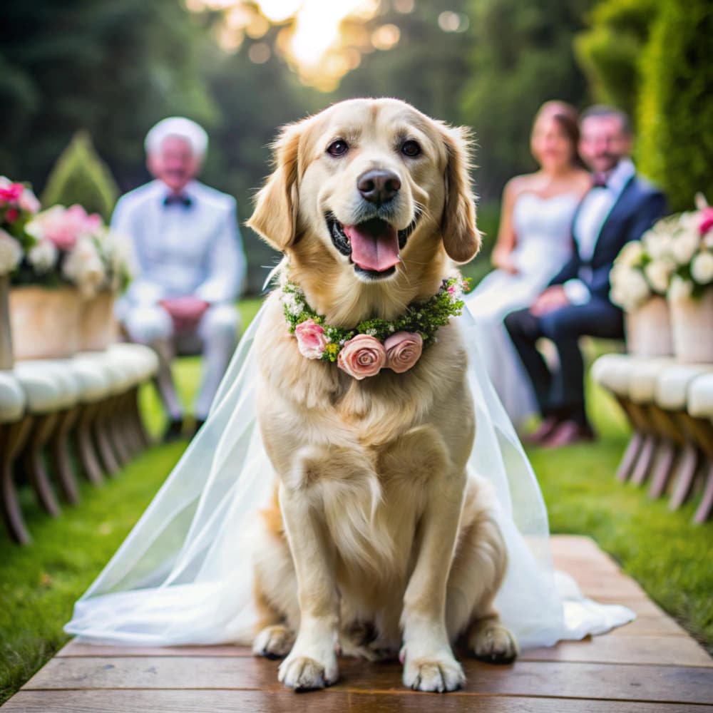 Image of Dog-friendly weddings ideas